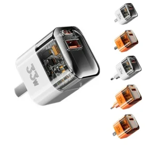 33W USB C Super Fast Charger PD 3.0 With Dual Ports